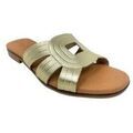 Chaussures Eva Frutos Sandale femme dor&eacute;e 3081 Argent&eacute; Grenoble