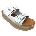 Chaussures Eva Frutos Sandale femme 5373 blanche