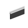 Bas de porte garage en aluminium avec brosse ibs bas de porte garage alu. ibs-60 300 cm 1 pi&egrave;ce(s) - france calfeutrage
