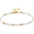 Bracelets Sixtystones Sixty Stones - 60 - Cha&icirc;ne Cheville - Blanc Grenoble