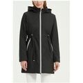 Manteaux sur Grenoble : Manteau Kebello Parka Mi Longue F, Noir