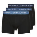 Lingerie homme sur Grenoble : Boxers Jack & Jones JACSOLID TRUNKS 3 PACK OP Noir