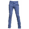 Pantalon enfant Kaporal Pantalon Gar&ccedil;on Nelur Bleu Bleu Grenoble