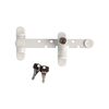 SOCONA Entreb&acirc;illeurs de s&eacute;curit&eacute; airlock blanc 1 pi&egrave;ce(s) &agrave; vis entreb&acirc;illeur de fen&ecirc;tre entreb&acirc;illeur s&eacute;curit&eacute; pour fen&ecirc;tre airlock+ &agrave; cl&eacute; - blanc &agrave; cl&eacute; (+