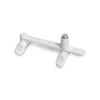 SOCONA Entreb&acirc;illeurs de s&eacute;curit&eacute; airlock blanc 1 pi&egrave;ce(s) &agrave; vis entreb&acirc;illeur de fen&ecirc;tre entreb&acirc;illeur s&eacute;curit&eacute; pour fen&ecirc;tre airlock &agrave; bouton - blanc &agrave; bout