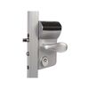 Serrures &agrave; codes m&eacute;caniques lmkq v2 1 pi&egrave;ce(s) serrure &agrave; code m&eacute;c. lmkq v2l pour profil 60 &agrave; 80 mm - argent - locinox