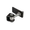 Charni&egrave;res industrielles 180� &agrave; r&eacute;glage tridimensionnel 1 lot(s) de 2 pi&egrave;ce(s) charni&egrave;re 180� &agrave; r&eacute;glage tridimensionnel - m20 acier brut - locinox