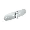 Charni&egrave;res pour portes &agrave; d&eacute;placement lat&eacute;ral et pliantes s&eacute;rie 3530 charni&egrave;re sur plat 80 x 60 mm 1 pi&egrave;ce(s) - mantion sas