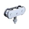 MANTION SAS Montures pour portes &agrave; d&eacute;placement lat&eacute;ral et pliantes s&eacute;rie 6255 monture pivotante r&eacute;glable galets acier vis m14 1 bo&icirc;te(s) de 2 pi&egrave;ce(s) - mantion s