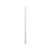 Cr&eacute;mones pompier &agrave; poign&eacute;e rotative dualis tringle pour cr&eacute;mone pompier blanc 2 x 1250 mm 1 pi&egrave;ce(s) - la croisee ds