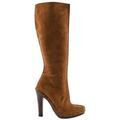 Bottes femme sur Grenoble : Bottes Gucci Bottes en daim marron