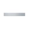 Plinthes de bas de porte plinthe bas de porte alu. argent 930 x 250 &eacute;p. 1 mm p. f. 1 pi&egrave;ce(s) - duval