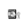 Serrures de s&ucirc;ret&eacute; 4 goupilles 5303 serr de meuble 5303 4 goup. bz 39 gche 50x25 d20 lg30 2 cl&eacute;s 1 pi&egrave;ce(s) - vachette aube