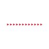 Bandes adh&eacute;sives portes vitr&eacute;es bandes adh&eacute;sives portes vitr&eacute;es 52 mm x 1 m fl&egrave;ches rouges 1 pi&egrave;ce(s) - novap