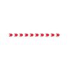 Bandes adh&eacute;sives portes vitr&eacute;es bandes adh&eacute;sives portes vitr&eacute;es 52 mm x 1 m chevrons rouges 1 pi&egrave;ce(s) - novap