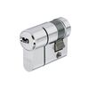 ABUS FRANCE Cylindre de s&ucirc;ret&eacute; d6 anti-casse nickel&eacute; simple 10 x 30 mm 1 blister(s) de 1 pi&egrave;ce(s) demi-cylindre d6 10 x 30 mm 5 cl&eacute;s nickel&eacute; standard - abus franc