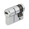 ABUS FRANCE Cylindre de s&ucirc;ret&eacute; d66 d&eacute;brayable et anti-casse nickel&eacute; vari&eacute; simple 10 x 30 mm 1 pi&egrave;ce(s) demi-cylindre d66 10 x 30 mm vari&eacute; 5 cl&eacute;s nickel&eacute; - abus fr