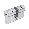 Serrurerie & Quincaillerie sur Annecy : ABUS FRANCE Cylindre de s&ucirc;ret&eacute; d66 d&eacute;brayable et anti-casse nickel&eacute; vari&eacute; double 40 x 40 mm 1 pi&egrave;ce(s) cylindre double d66 40 x 40 d&eacute;brayable vari&eacute; 5 cl&eacute;s nickel&eacute;