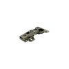 INTERGES.COM Charni&egrave;re invisible avec amortisseur - porte &agrave; recouvrement e48 1 sachet(s) de 6 unit&eacute;(s) charni&egrave;re invisible avec amortisseur �35 mm - acier nickel&eacute;