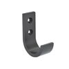 Croc patere alu noir h70 p50 rond 1 pi&egrave;ce(s) croc patere alu noir h70 p50 rond - interges.com