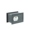 BURG WACHTER Coffres-forts muraux pure-safe 4.3 kg 1 pi&egrave;ce(s) coffre-fort mural &eacute;lectronique psw 110 e serrure &eacute;lectronique 4.6 litre(s) 201 mm 305 mm 148 mm - bur