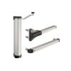 Ferme-porte inox poids 75 kg pour utilisation en exterieur 1 pi&egrave;ce(s) ferme-porte inox poids 75 kg - argent - locinox