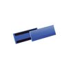 Pochette &agrave; &eacute;tiquettes durable 1 carton(s) pochette &agrave; &eacute;tiquettes l.210xh74 mm bleu - durable