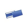 Pochette &agrave; &eacute;tiquettes durable 1 carton(s) pochette &agrave; &eacute;tiquettes l.150xh67 mm bleu - durable