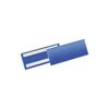 Pochette &agrave; &eacute;tiquettes durable 1 carton(s) pochette &agrave; &eacute;tiquettes l.210xh74 mm bleu - durable