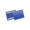 Pochette &agrave; &eacute;tiquettes durable 1 carton(s) pochette &agrave; &eacute;tiquettes l.210xh148 mm bleu - durable