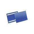 Serrurerie & Quincaillerie sur Annecy : Pochette &agrave; &eacute;tiquettes durable 1 carton(s) pochette &agrave; &eacute;tiquettes l.210xh148 mm bleu - durable