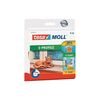 Lot calfeutrage portes/fen&ecirc;tres tesamoll� 5463 tesa 1 carton(s) de 10 pi&egrave;ce(s) calfeutrage portes/fen&ecirc;tres 5463 l9mm xh4mm xl6m blanc - tesa