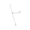 Barre anti-panique isy bar 1 pi&egrave;ce(s) anti-panique isy bar 2 pts haut/bas - zamak argent - jpm