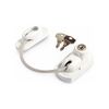 SOCONA Entreb&acirc;illeur de s&eacute;curit&eacute; pour porte vigicable blanc 1 pi&egrave;ce(s) entreb&acirc;illeur de porte &agrave; vis &agrave; cl&eacute; entreb&acirc;illeur de s&eacute;curit&eacute; pour porte vigicable - bl