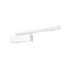 GROOM Ferme-porte &agrave; bras &agrave; coulisse gr3400 3-4 kg blanc 1 pi&egrave;ce(s) 1100 mm 80 kg ferme-porte &agrave; bras &agrave; coulisse gr3400 - blanc ferme-porte complet coulisse -