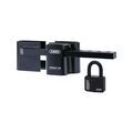 Serrurerie & Quincaillerie sur Annecy : Verrou pour conteneur conhasp 205 1 lot(s) verrou conhasp 205 + cadenas granit 37/55hb38 vari&eacute; - abus france