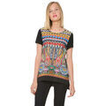 Polo Desigual Tee-shirt Diana Noir 61T25A8