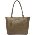 Sacs &agrave; mains sur Grenoble : Sac a main LANCASTER Sac port&eacute; &eacute;paule en cuir ref_46446 Taupe Marron