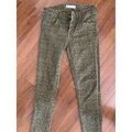 Pantalons sur Grenoble : Jeans Zara Pantalon imprim&eacute; kaki Kaki