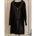 Robes sur Grenoble : Robe courte Morgan Robe bi-mati&egrave;res Noir