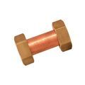 Plomberie & Sanitaire sur Annecy : BOUTTE Raccords droits doubles femelles &agrave; &eacute;crou tournant - laiton/cuivre raccord double femelle f15x21-f20x27 1 pi&egrave;ce(s) laiton femelle / femelle 15/21 (1/2"