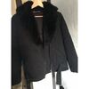 Manteau Comptoir Des Cotonniers Manteau court type perfecto fausse fourrure