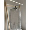 Robes sur Grenoble : Robe courte loavies Robe &agrave; pois. Blanc