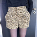 Short sur Grenoble : Short Bizzbee Short beige l&eacute;opard Multicolore