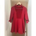 Robes sur Grenoble : Robe courte Zara Robe rouge Zara