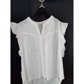Chemises sur Grenoble : Chemise Camaieu chemisier &eacute;t&eacute; manches courtes Blanc