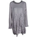 Chemises sur Grenoble : Chemise Fred Sabatier Tunique Femme Grise