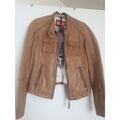 Vestes sur Grenoble : Veste Oakwood veste en cuir camel