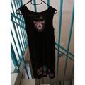 Robe courte Desigual Robe noire sans manche en petit lainage D&eacute;sigual Taille 36 Noir