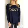 Pull Jeunes Et Jolies Pull Amour Marine "Le Touquet"